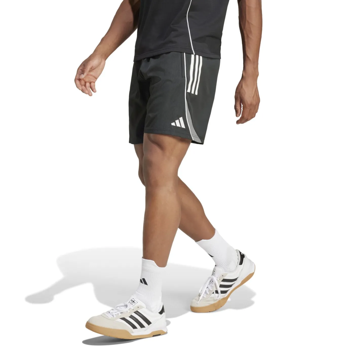 adidas Tiro 25 Competition Downtime Broekje Zwart Grijs