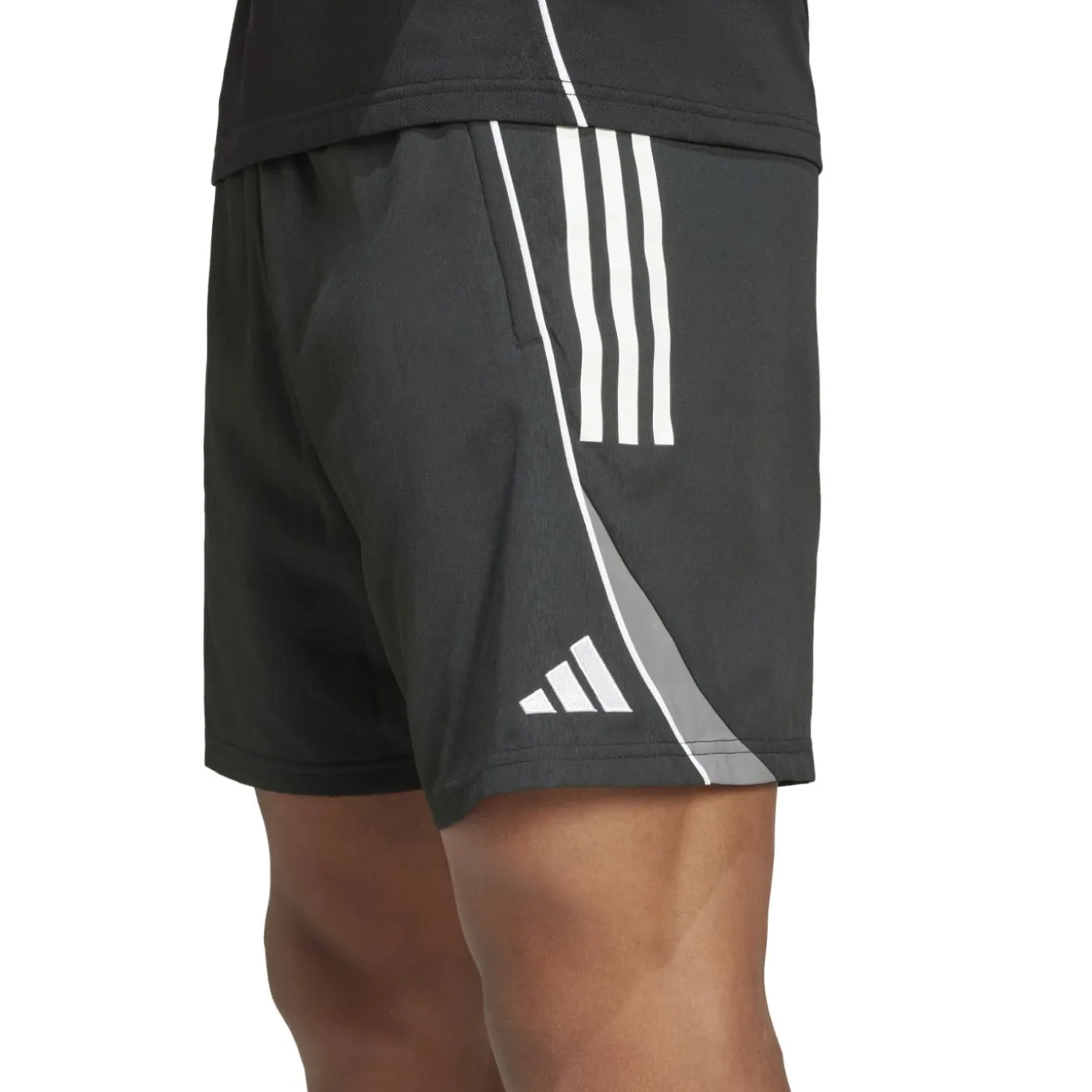 adidas Tiro 25 Competition Downtime Broekje Zwart Grijs