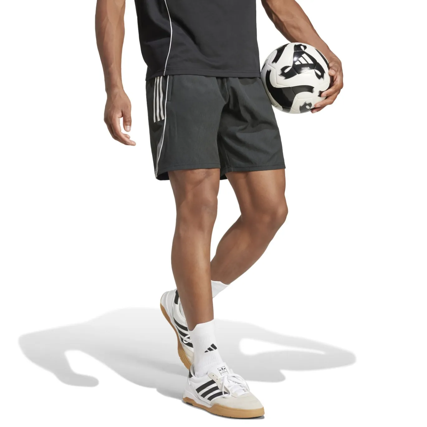 adidas Tiro 25 Competition Downtime Broekje Zwart Grijs
