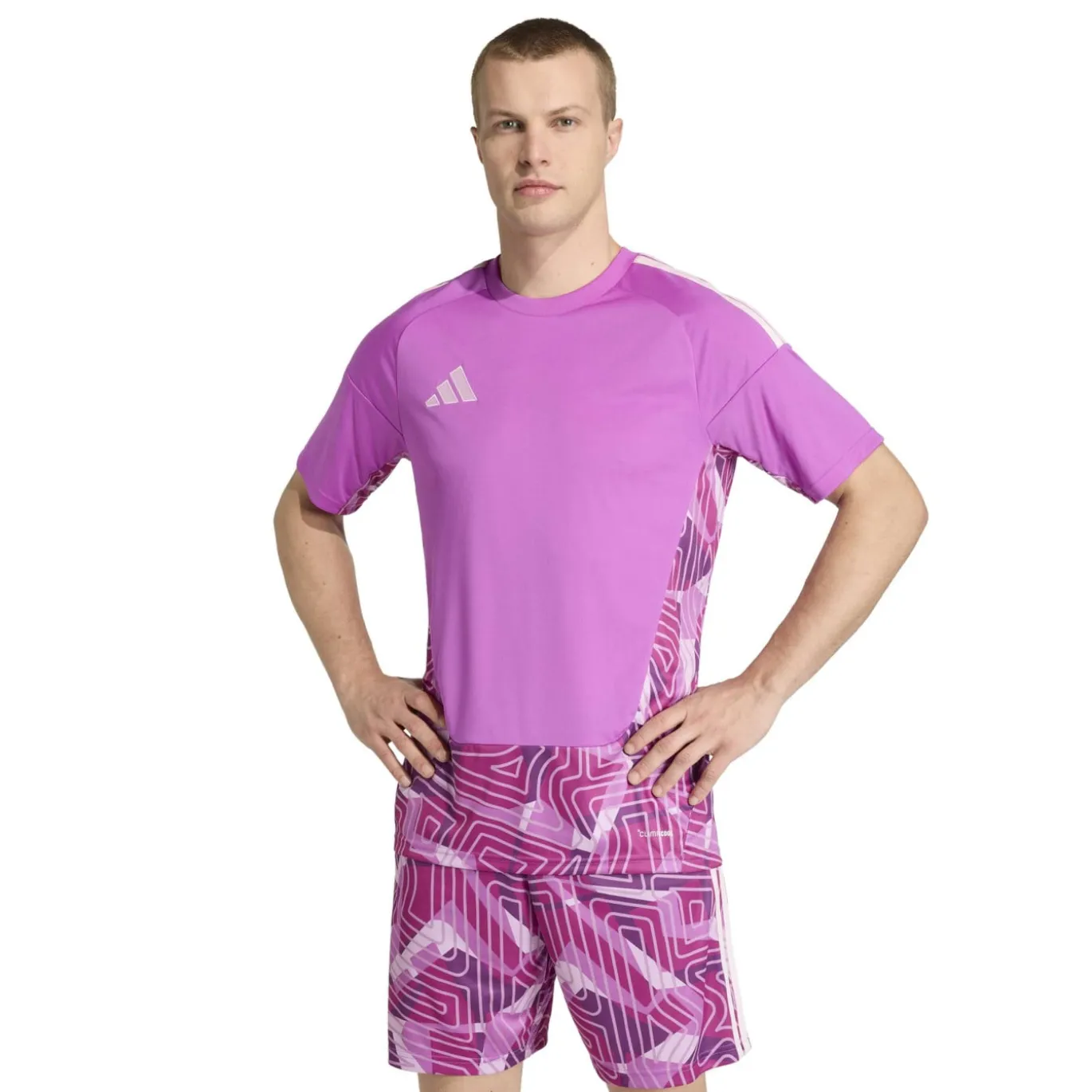 adidas Tiro 26 Competition Keeperstenue Korte Mouwen Roze