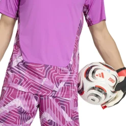 adidas Tiro 26 Competition Keepersshirt Korte Mouwen Roze