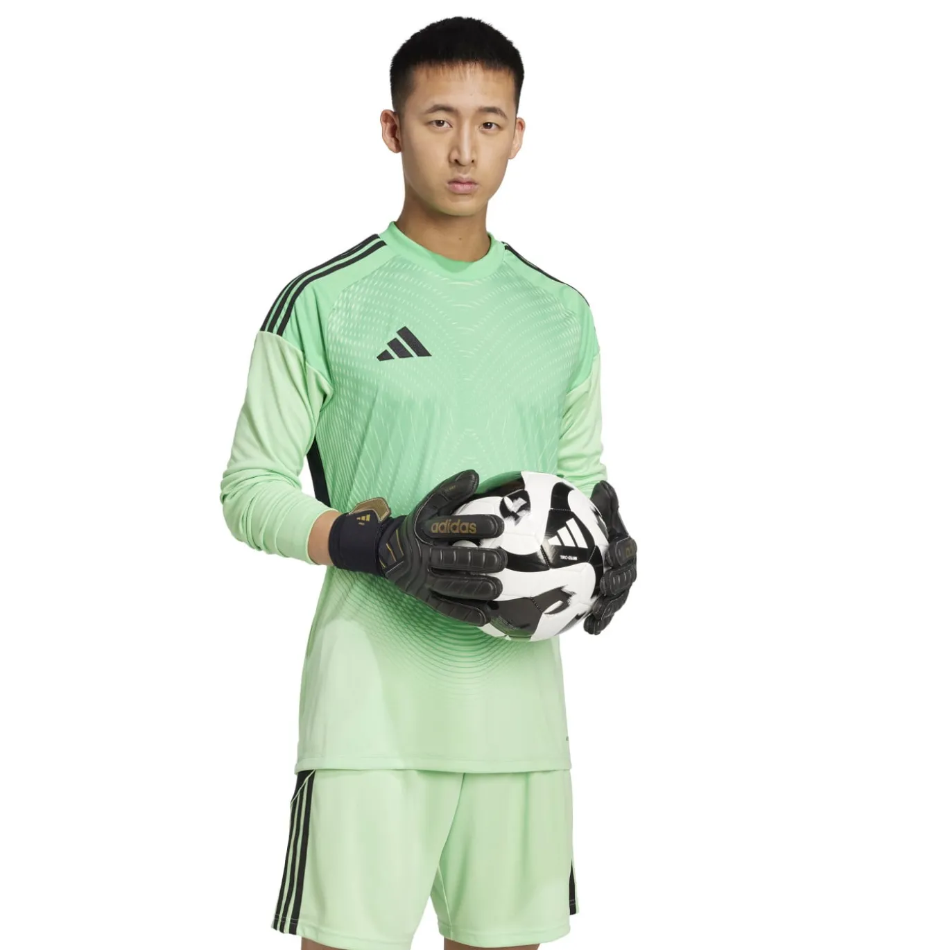 adidas Tiro 25 Competition Keepersshirt Lange Mouwen Groen Zwart