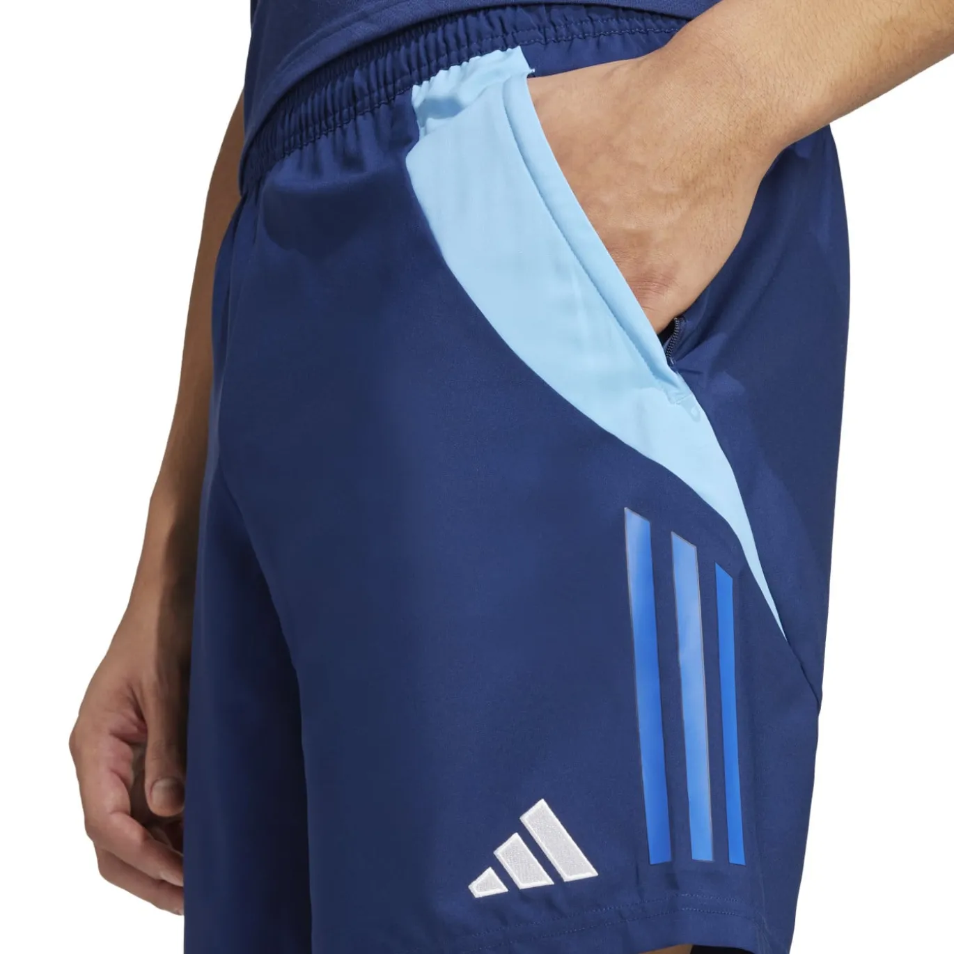 adidas Tiro 24 Competition Polo Trainingsset Blauw Donkerblauw