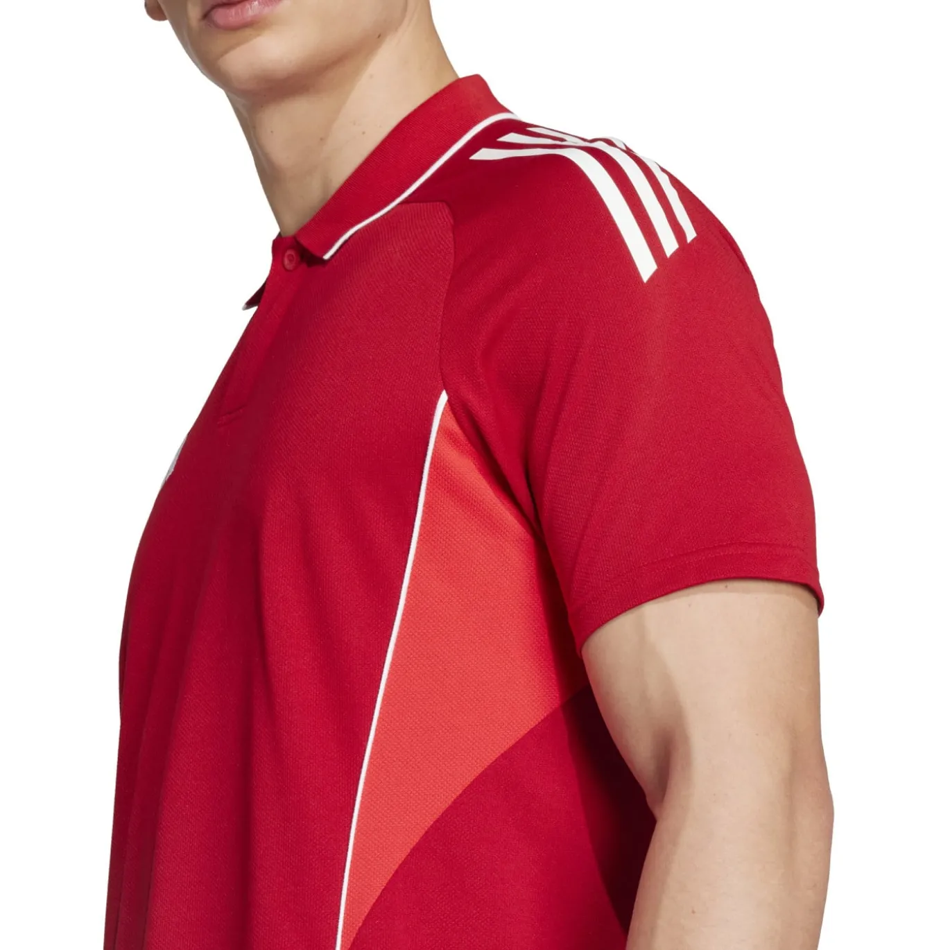 adidas Tiro 25 Competition Polo Trainingsset Rood Zwart
