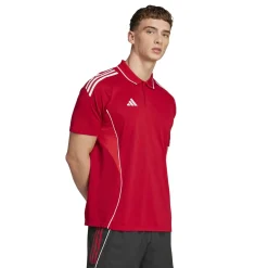adidas Tiro 25 Competition Polo Trainingsset Rood Zwart