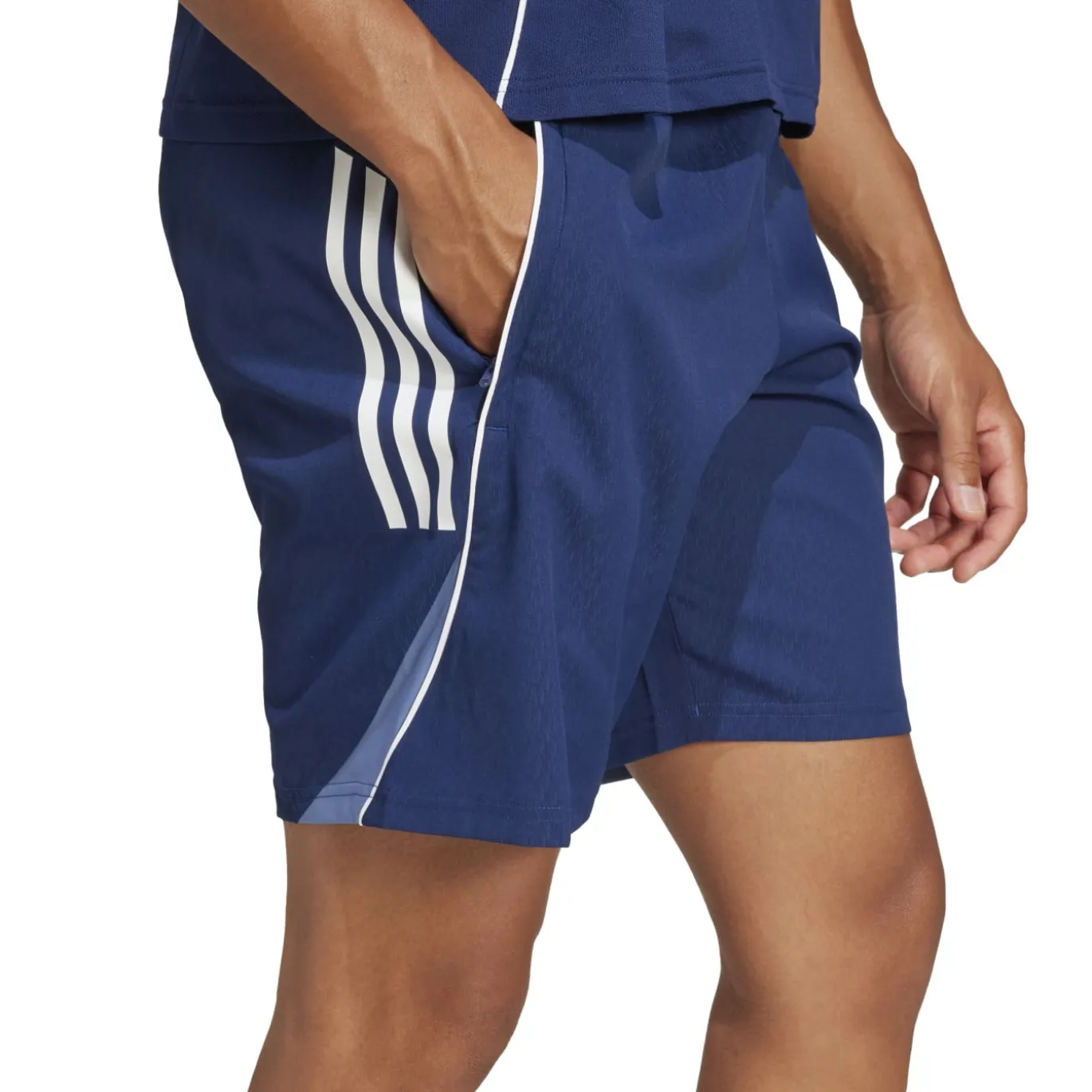 adidas Tiro 25 Competition Polo Trainingsset Donkerblauw Lichtblauw