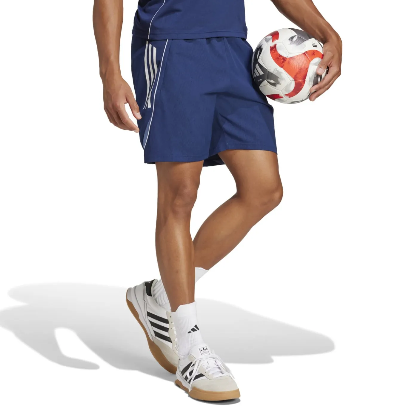 adidas Tiro 25 Competition Polo Trainingsset Donkerblauw Lichtblauw