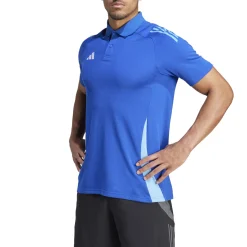 adidas Tiro 24 Competition Polo Blauw Lichtblauw