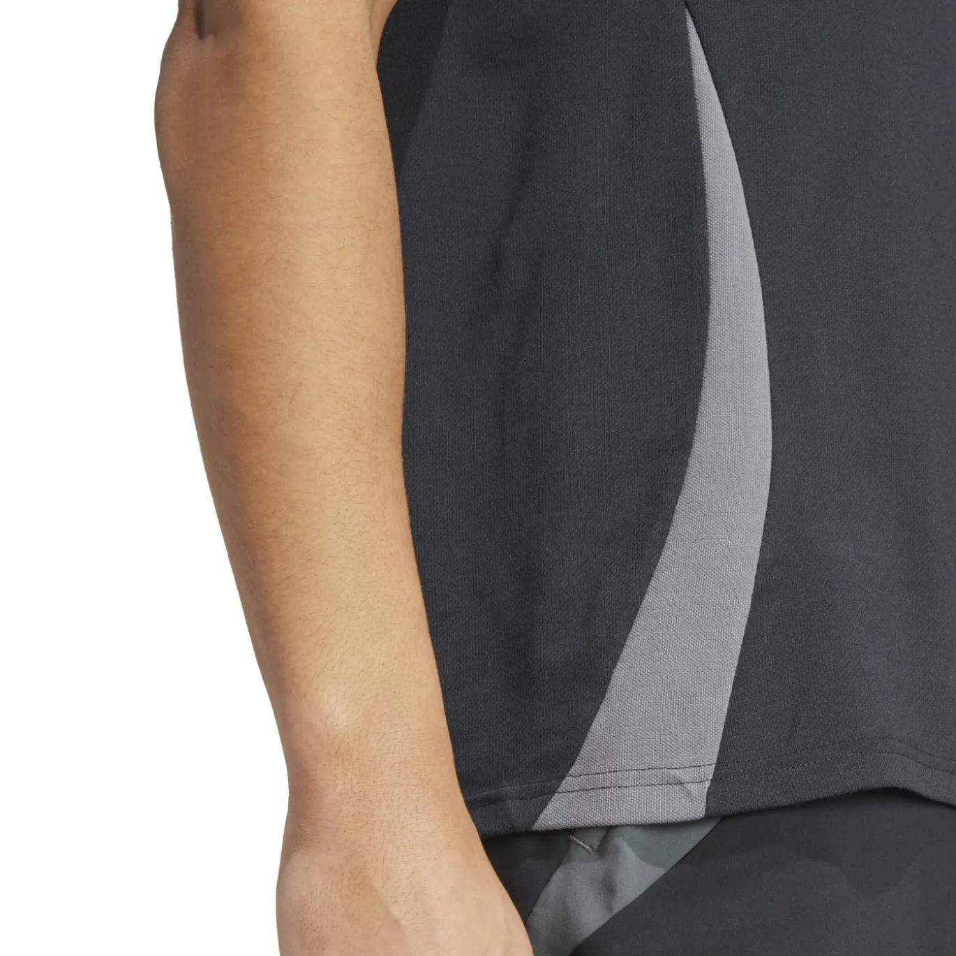 adidas Tiro 24 Competition Polo Zwart Donkergrijs
