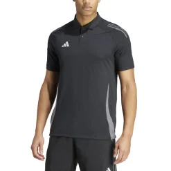 adidas Tiro 24 Competition Polo Zwart Donkergrijs