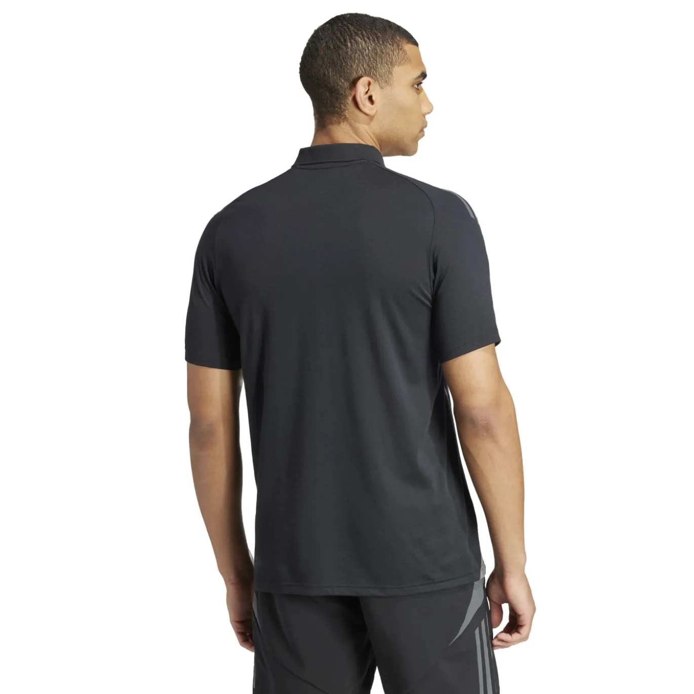 adidas Tiro 24 Competition Polo Zwart Donkergrijs