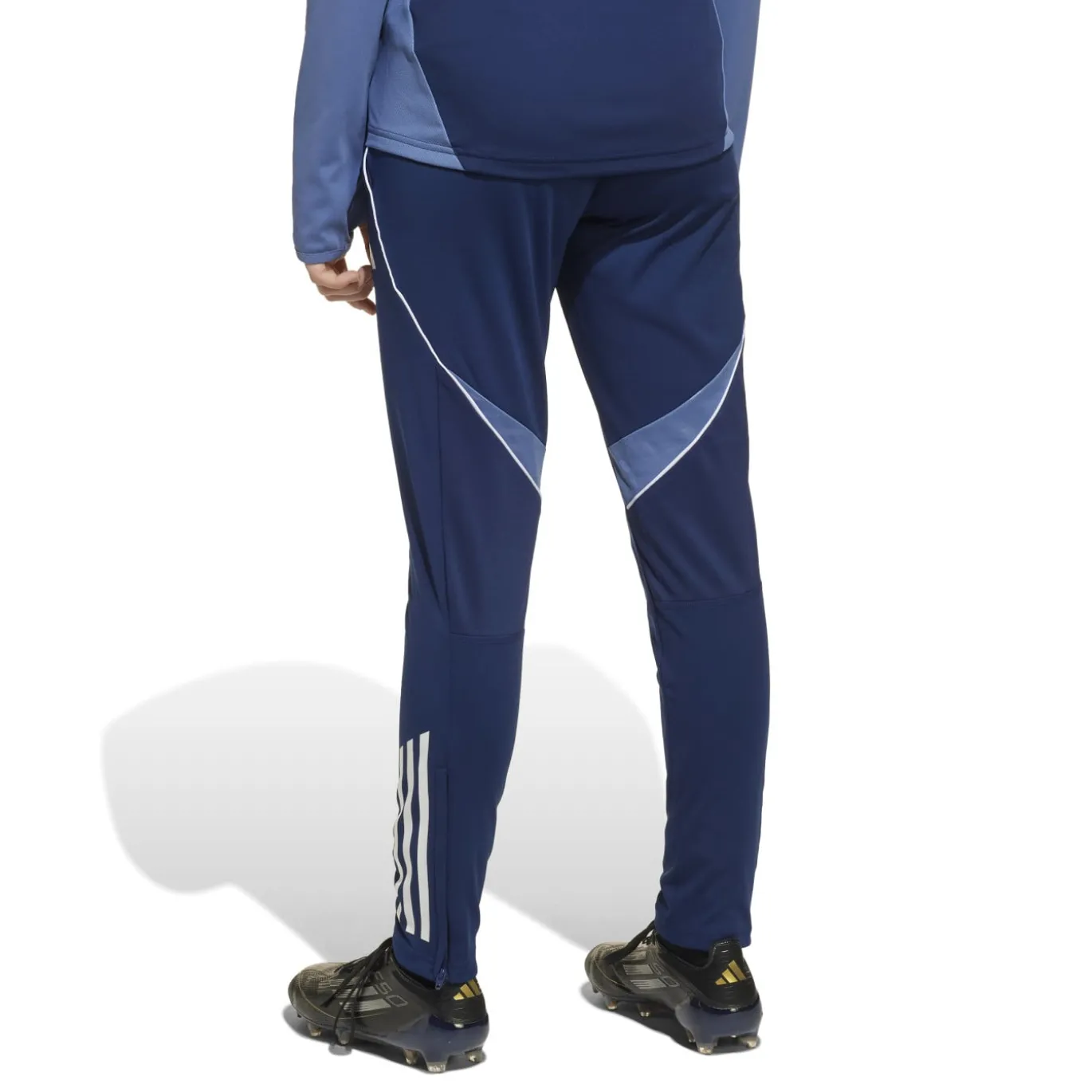 adidas Tiro 25 Competition Trainingspak 1/4-Zip Kids Donkerblauw Wit