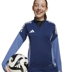 adidas Tiro 25 Competition Trainingspak 1/4-Zip Kids Donkerblauw Wit