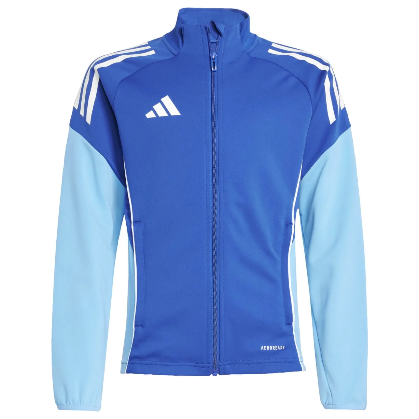 adidas Tiro 25 Competition Trainingspak Full-Zip Kids Blauw Lichtblauw Donkerblauw