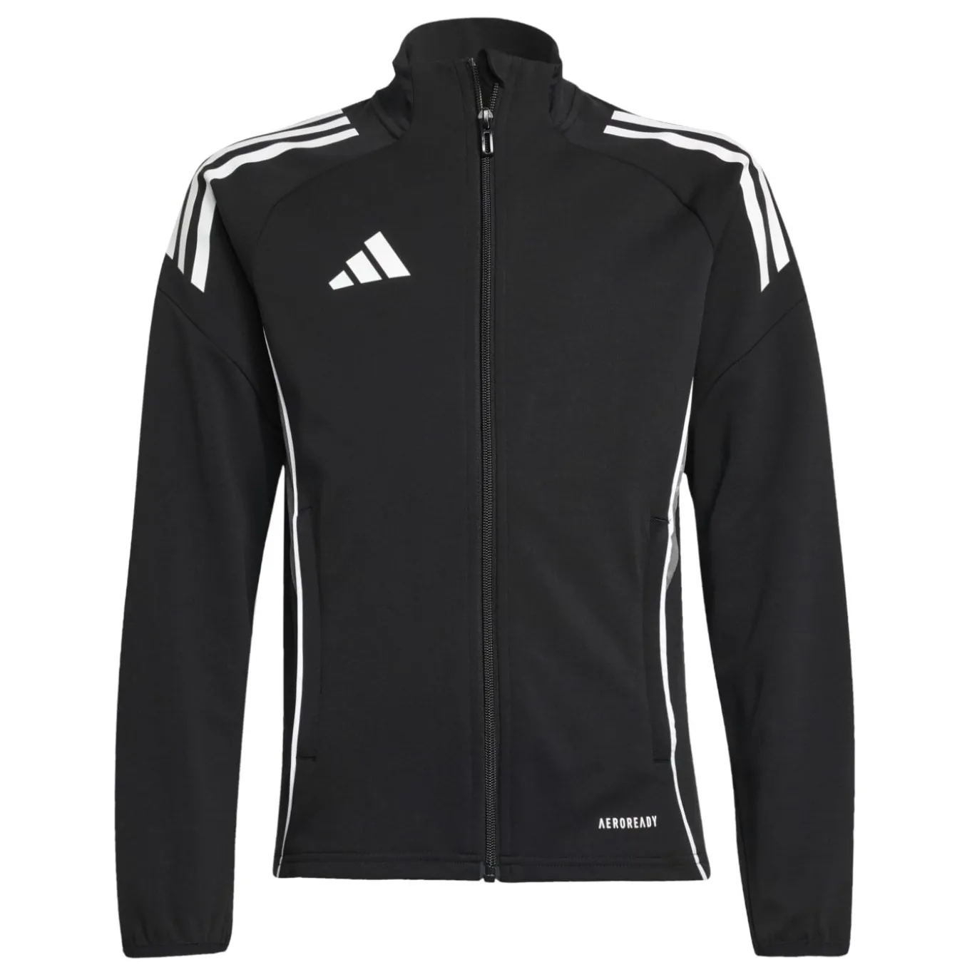 adidas Tiro 25 Competition Trainingspak Full-Zip Kids Zwart Wit Grijs