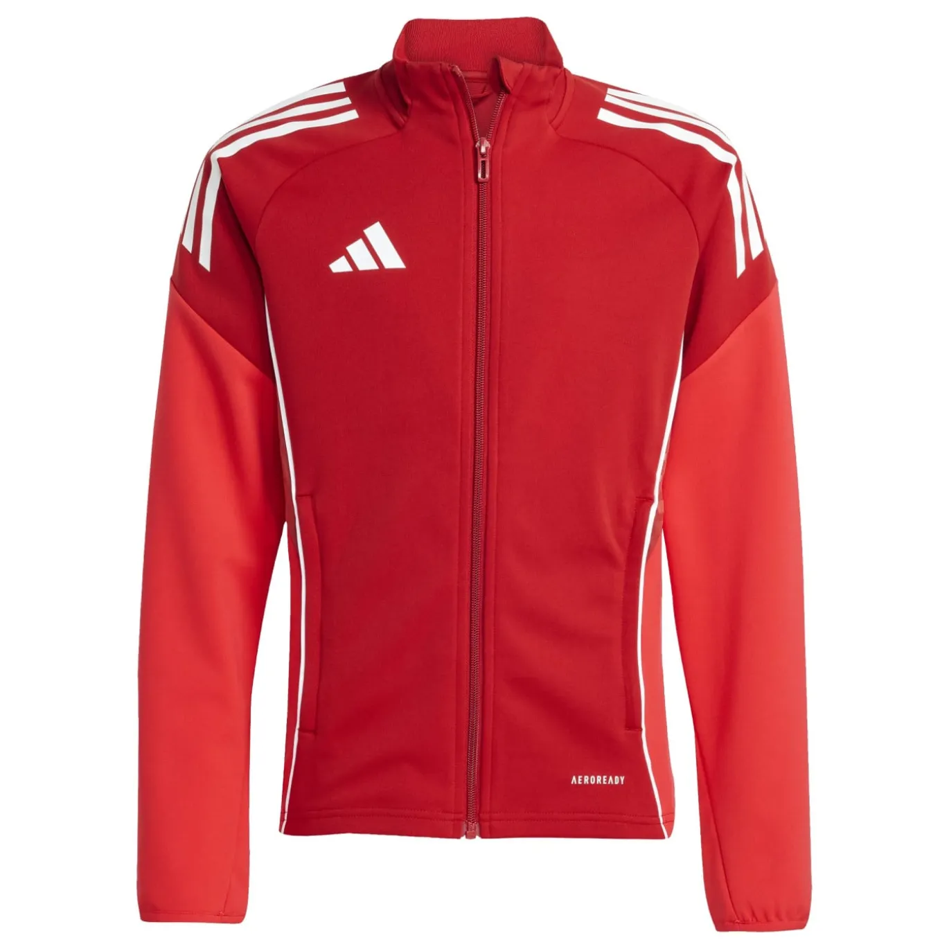 adidas Tiro 25 Competition Trainingspak Full-Zip Kids Rood Zwart Wit
