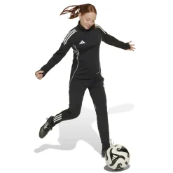 adidas Tiro 25 Competition Trainingspak 1/4-Zip Kids Zwart Wit Grijs