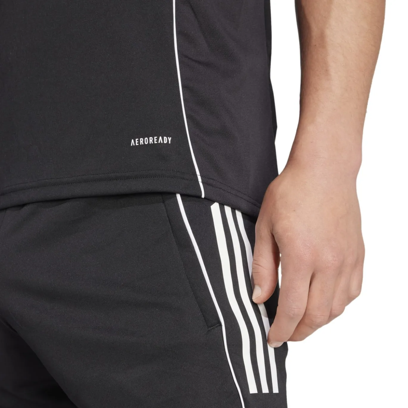 adidas Tiro 25 Competition Trainingsshirt Zwart Grijs Wit