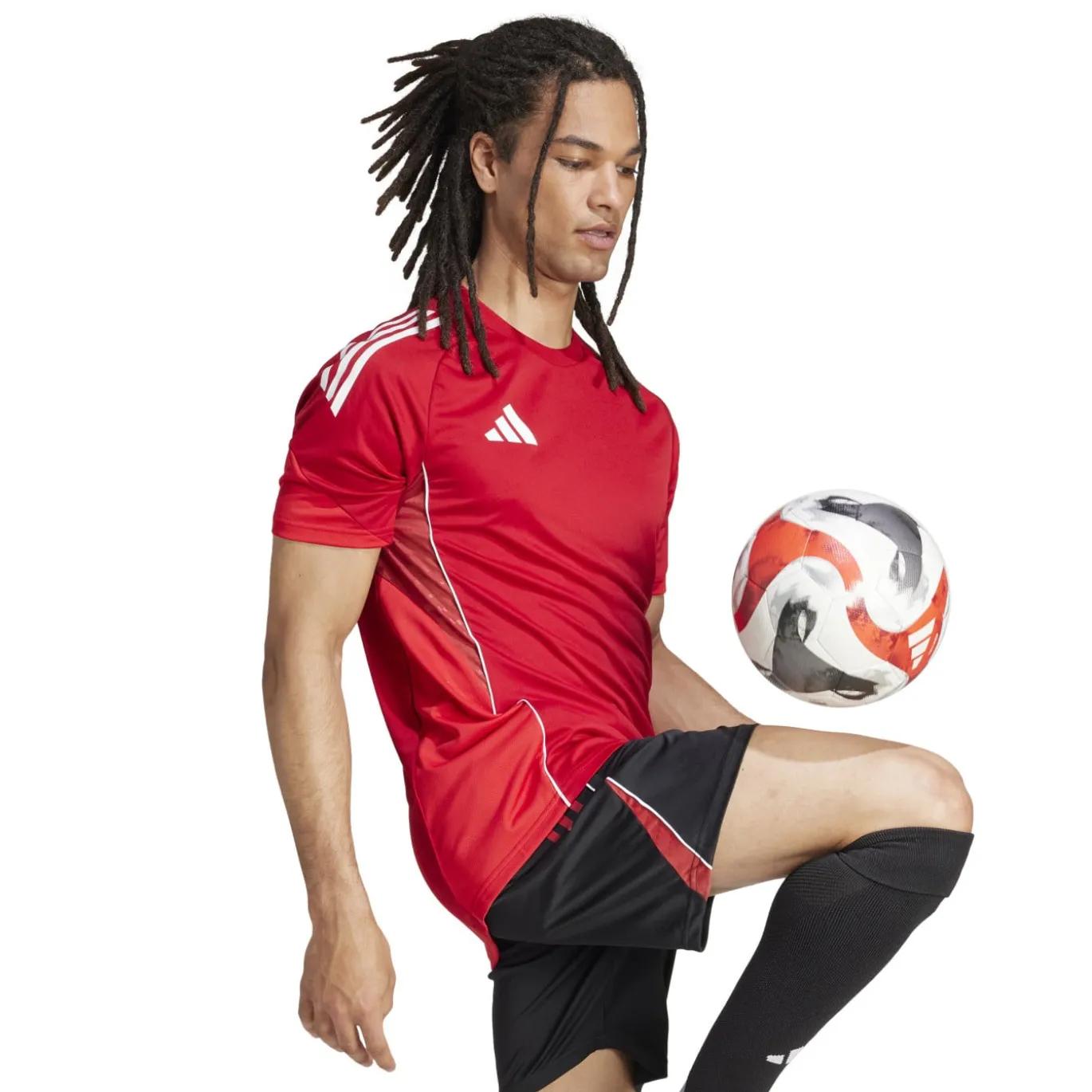 adidas Tiro 25 Competition Trainingsset Rood Zwart Grijs