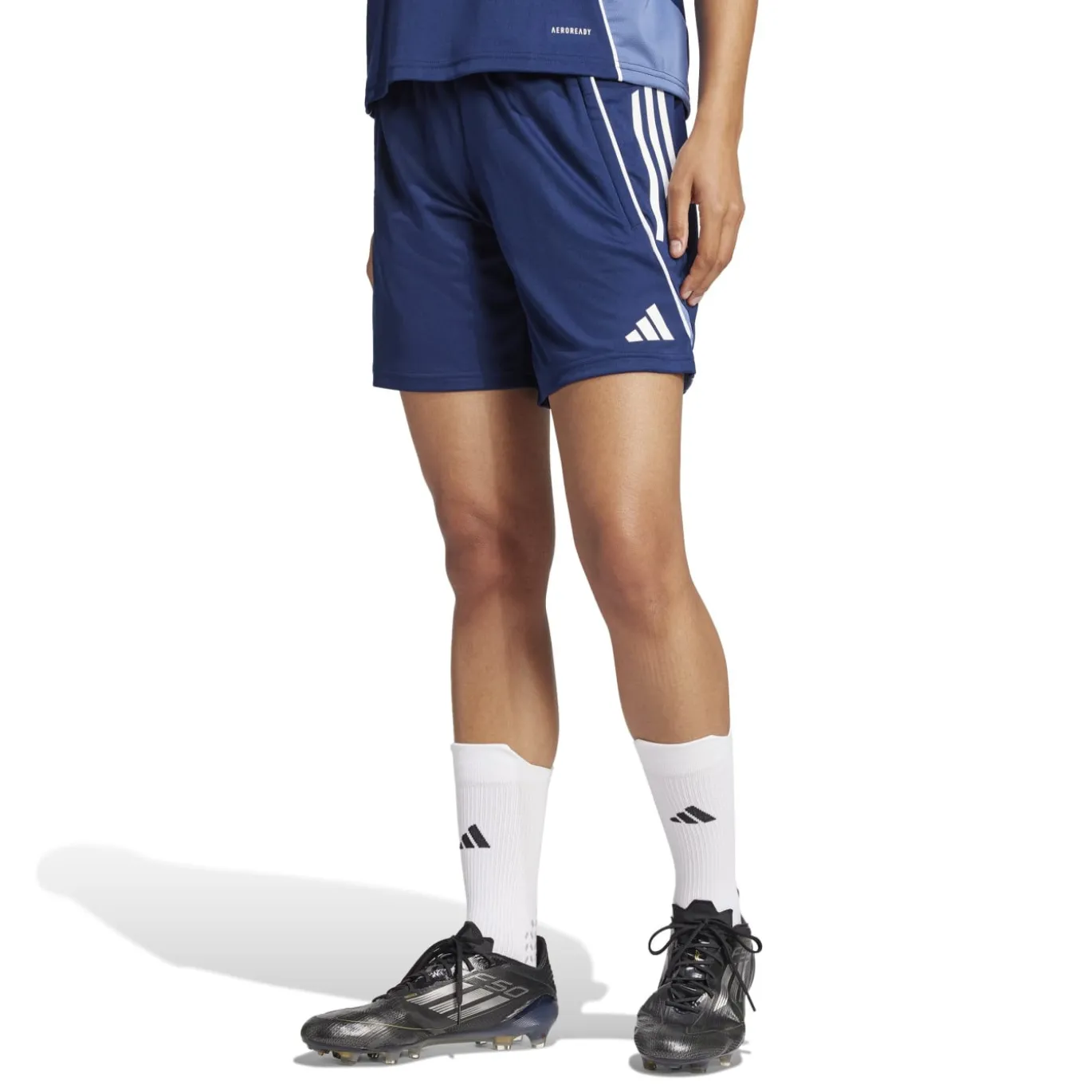 adidas Tiro 25 Competition Trainingsset Dames Donkerblauw Wit