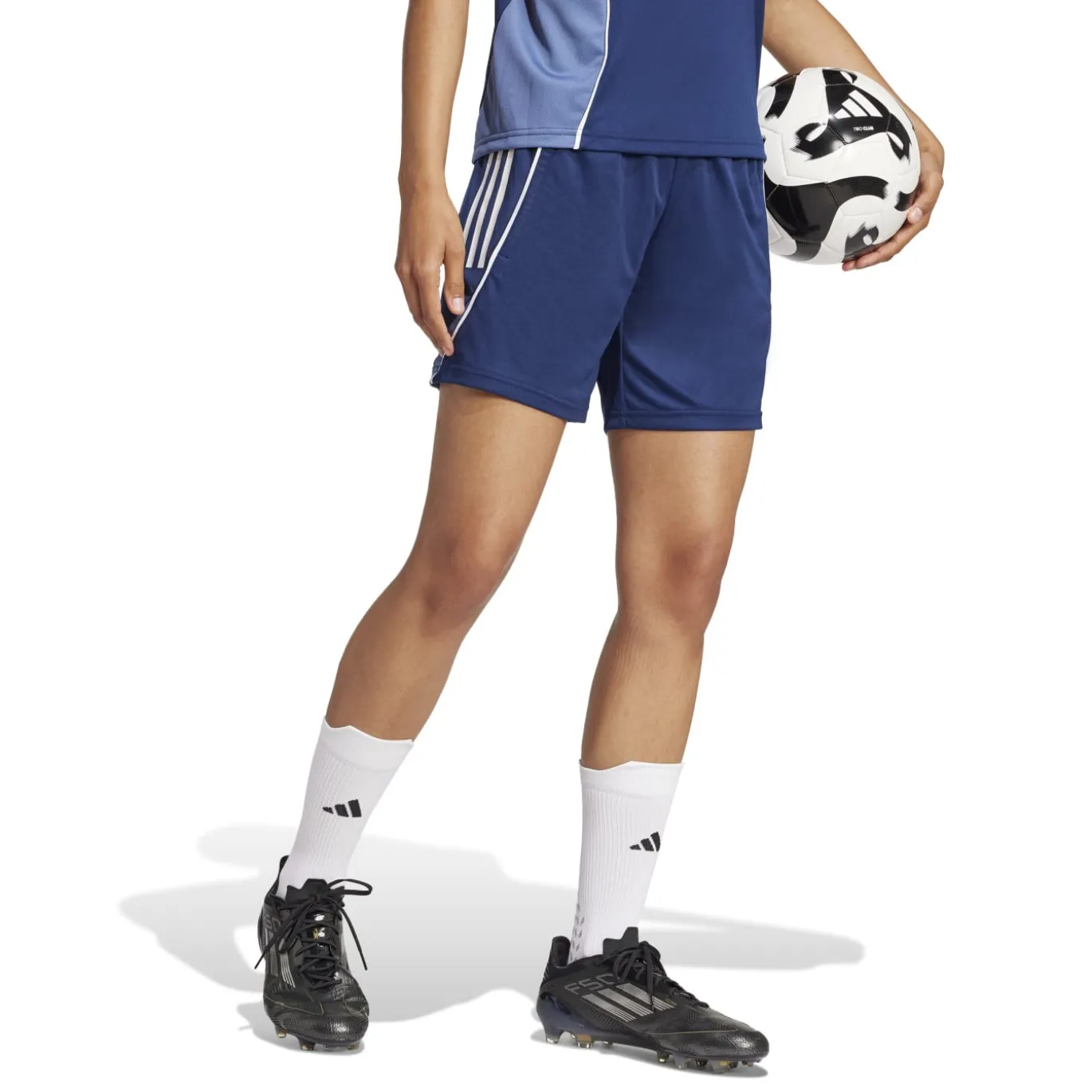adidas Tiro 25 Competition Trainingsset Dames Donkerblauw Wit