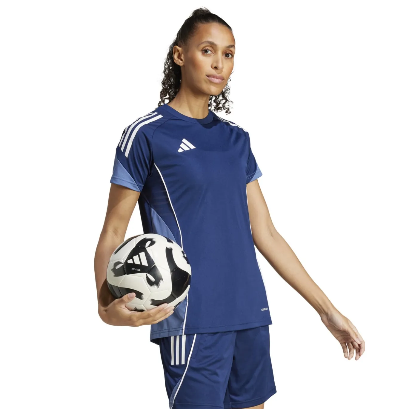 adidas Tiro 25 Competition Trainingsset Dames Donkerblauw Wit