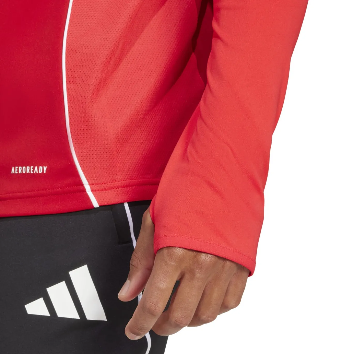 adidas Tiro 25 Competition Trainingspak 1/4-Zip Rood Zwart Wit