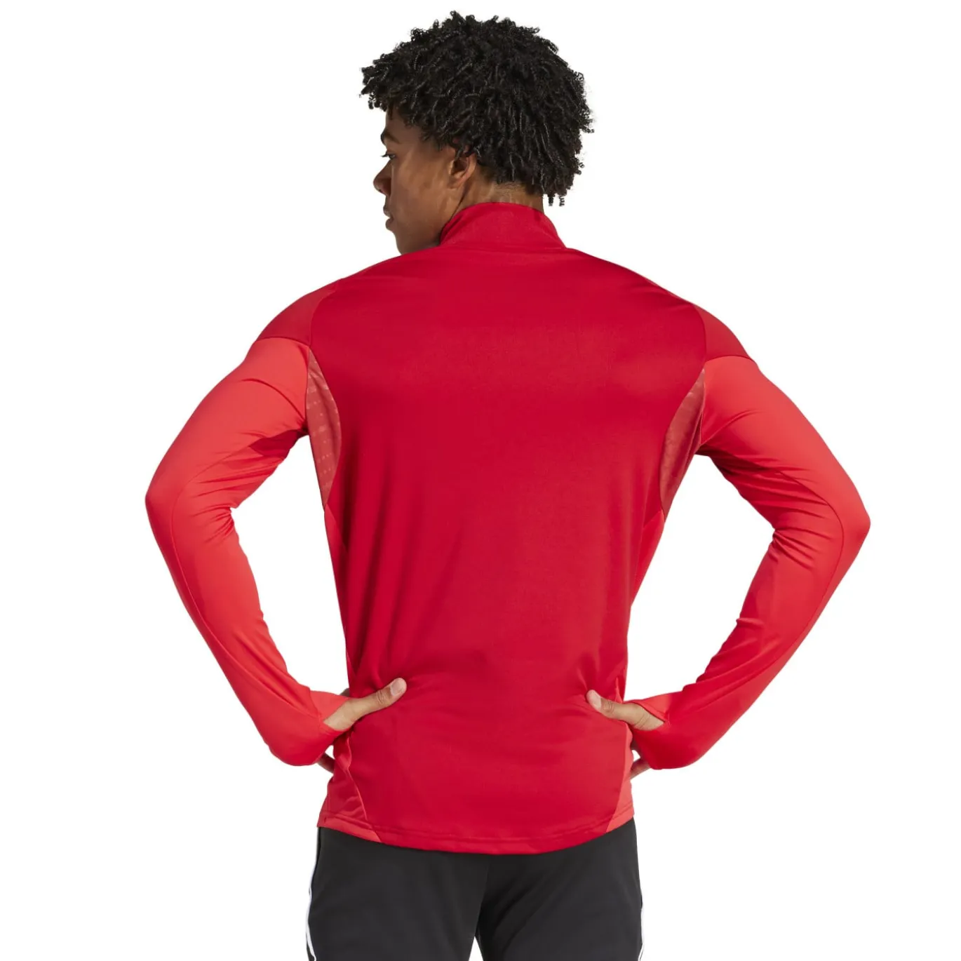 adidas Tiro 25 Competition Trainingspak 1/4-Zip Rood Zwart Wit