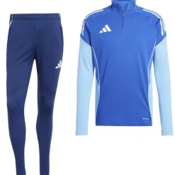 adidas Tiro 25 Competition Trainingspak 1/4-Zip Blauw Lichtblauw Donkerblauw