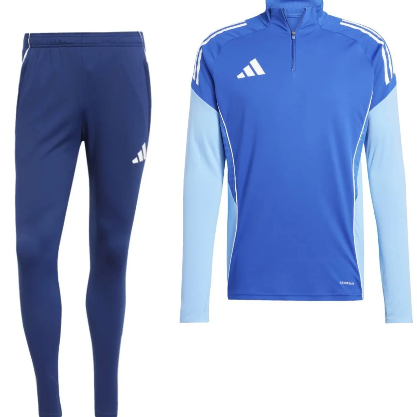 adidas Tiro 25 Competition Trainingspak 1/4-Zip Blauw Lichtblauw Donkerblauw
