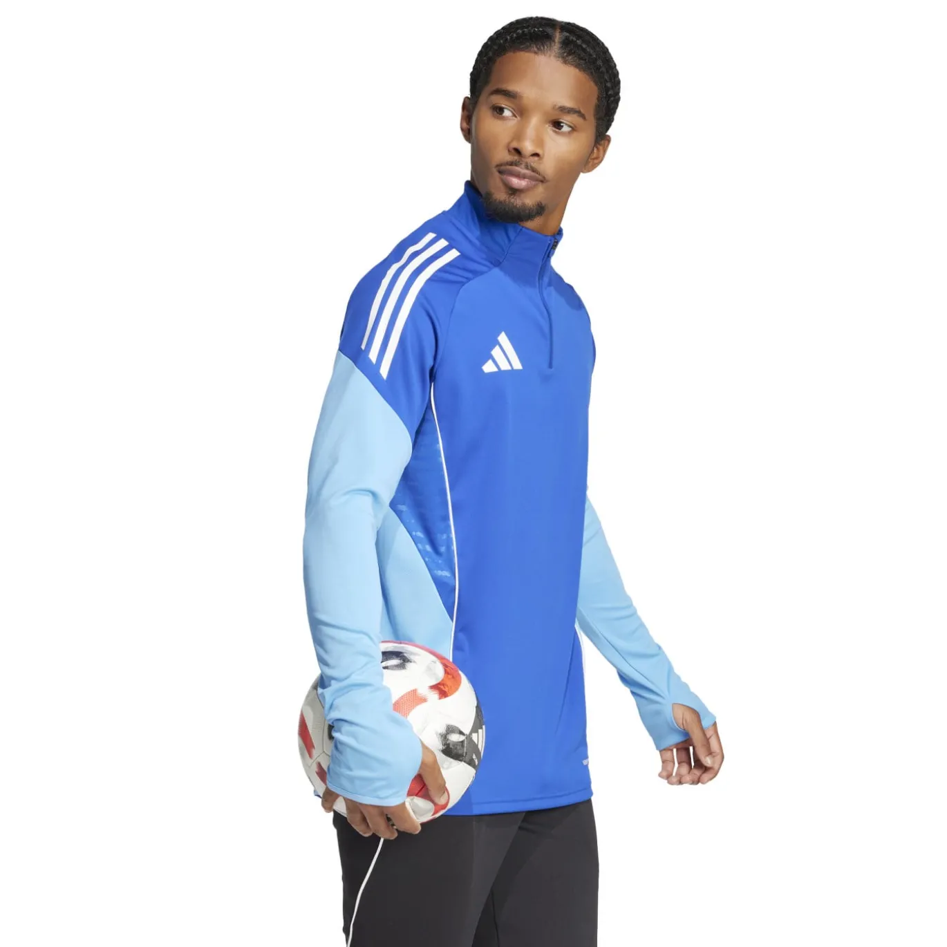 adidas Tiro 25 Competition Trainingspak 1/4-Zip Blauw Lichtblauw Donkerblauw