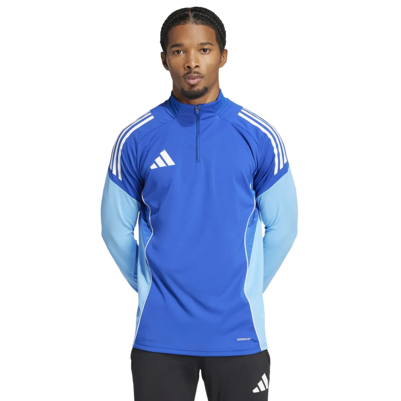 adidas Tiro 25 Competition Trainingspak 1/4-Zip Blauw Lichtblauw Donkerblauw