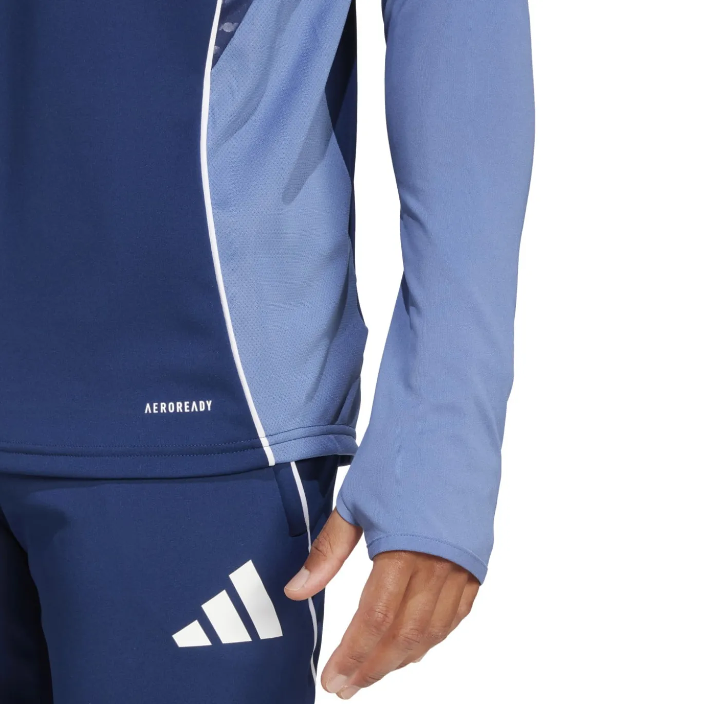 adidas Tiro 25 Competition Trainingspak 1/4-Zip Donkerblauw Wit