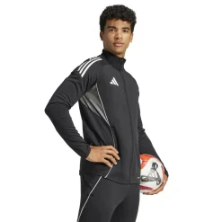 adidas Tiro 25 Competition Trainingsjack Zwart Grijs Wit