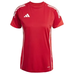 adidas Tiro 25 Competition Trainingsshirt Dames Rood Wit