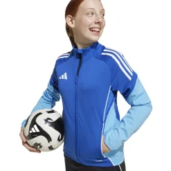 adidas Tiro 25 Competition Trainingsjack Kids Blauw Lichtblauw Wit