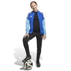 adidas Tiro 25 Competition Trainingsjack Kids Blauw Lichtblauw Wit