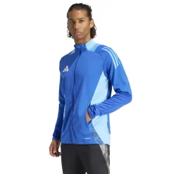 adidas Tiro 24 Competition Trainingsjack Blauw Lichtblauw