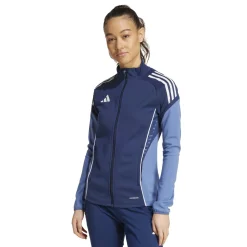 adidas Tiro 25 Competition Trainingsjack Dames Donkerblauw Wit