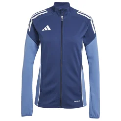 adidas Tiro 25 Competition Trainingsjack Dames Donkerblauw Wit