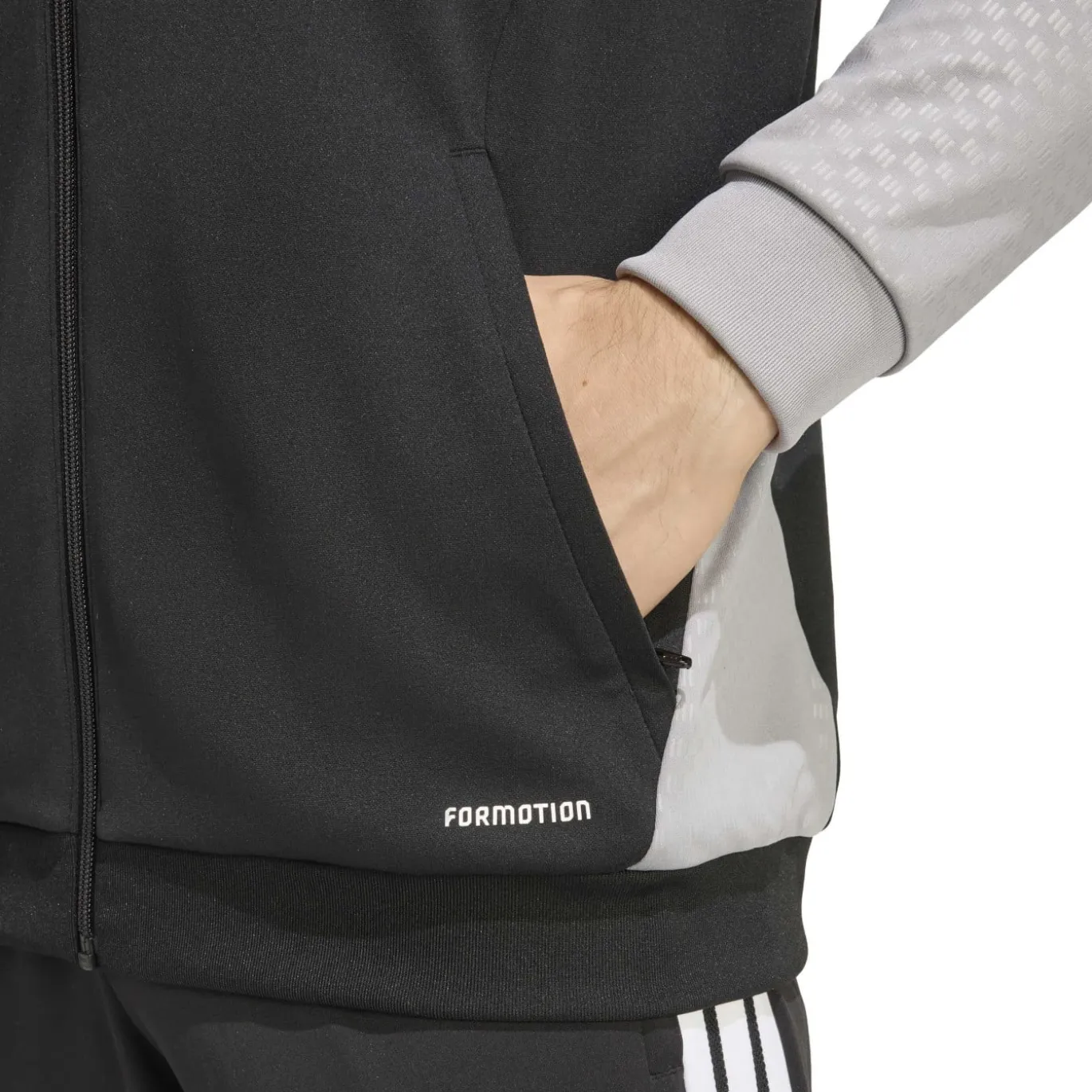 adidas Tiro 26 Competition Trainingsjack Zwart Grijs Wit