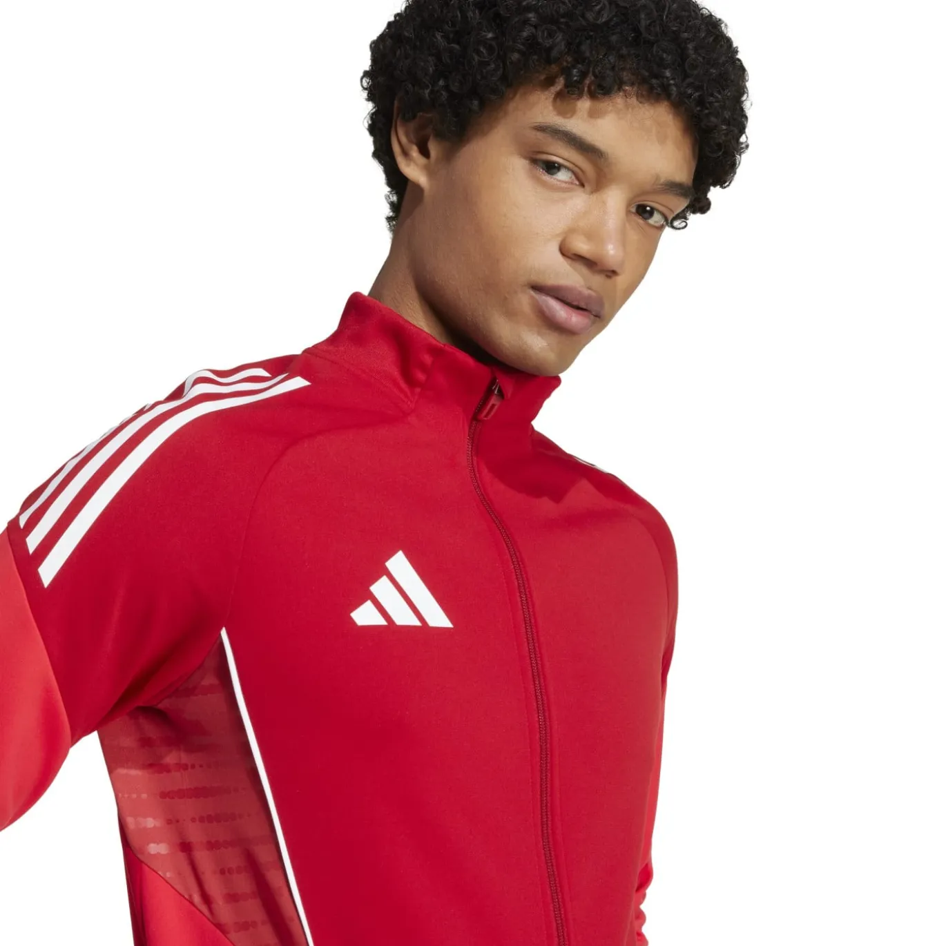 adidas Tiro 25 Competition Trainingsjack Rood Wit