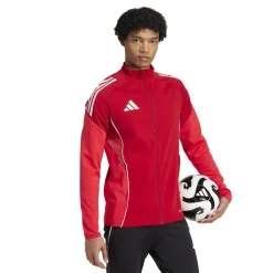 adidas Tiro 25 Competition Trainingsjack Rood Wit