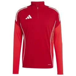 adidas Tiro 25 Competition Trainingstrui 1/4-Zip Rood Wit