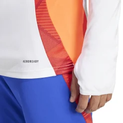 adidas Tiro 24 Competition Trainingstrui 1/4-Zip Wit Rood Blauw Oranje