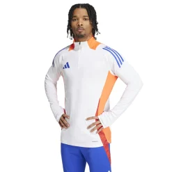 adidas Tiro 24 Competition Trainingstrui 1/4-Zip Wit Rood Blauw Oranje