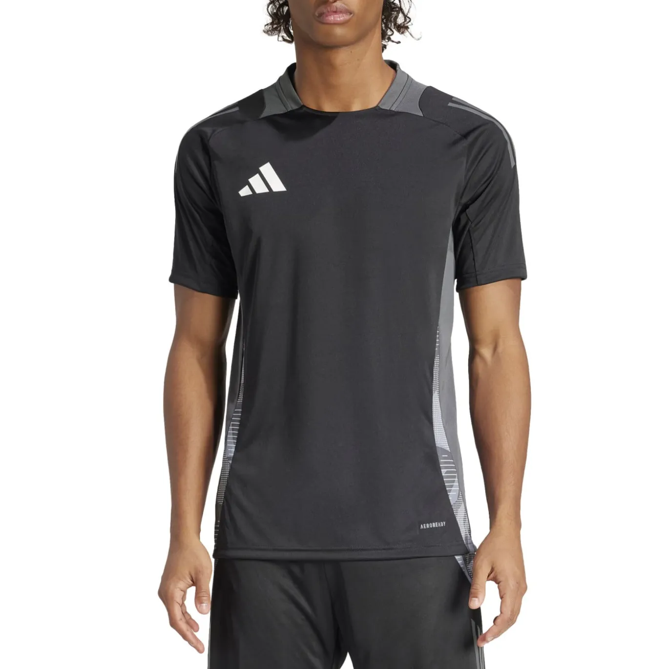 adidas Tiro 24 Competition Trainingsshirt Zwart Donkergrijs