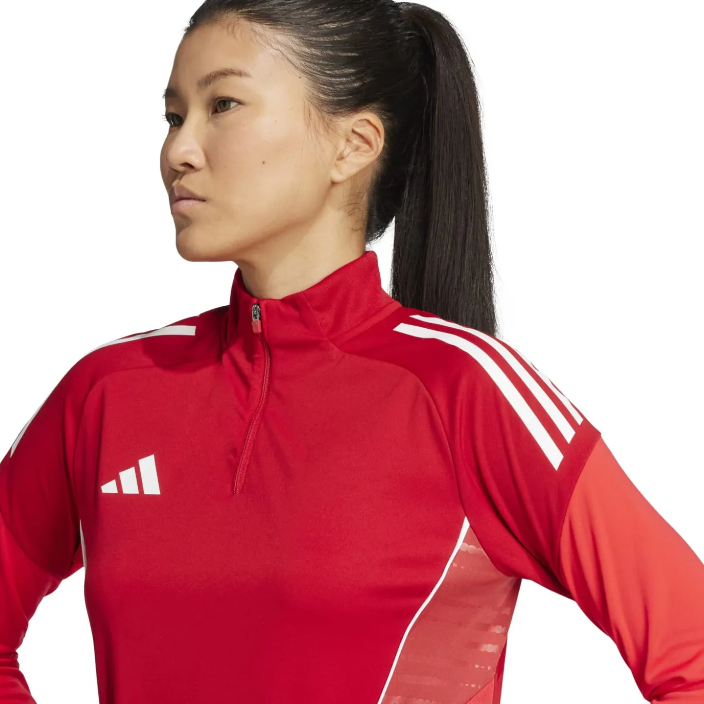 adidas Tiro 25 Competition Trainingstrui 1/4-Zip Dames Rood