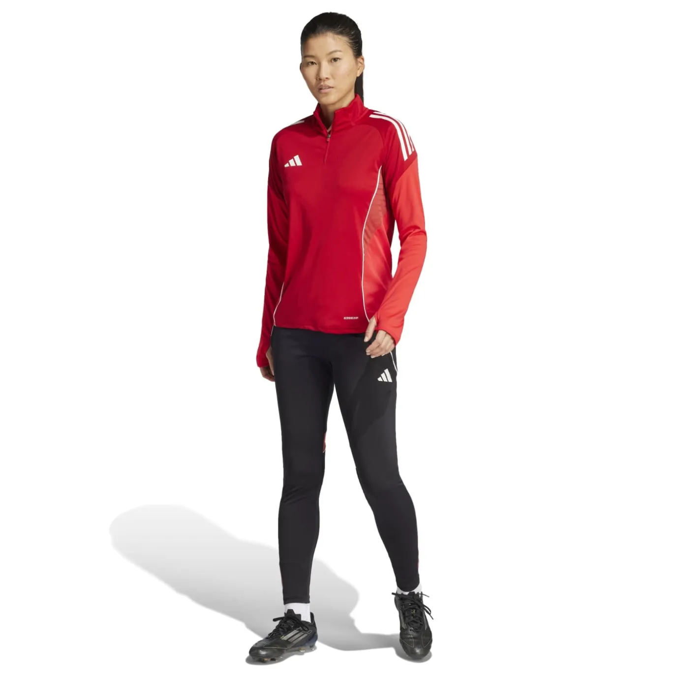 adidas Tiro 25 Competition Trainingstrui 1/4-Zip Dames Rood