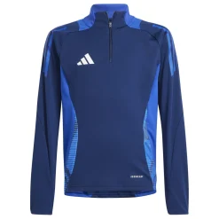 adidas Tiro 24 Competition Trainingstrui 1/4-Zip Kids Donkerblauw Blauw